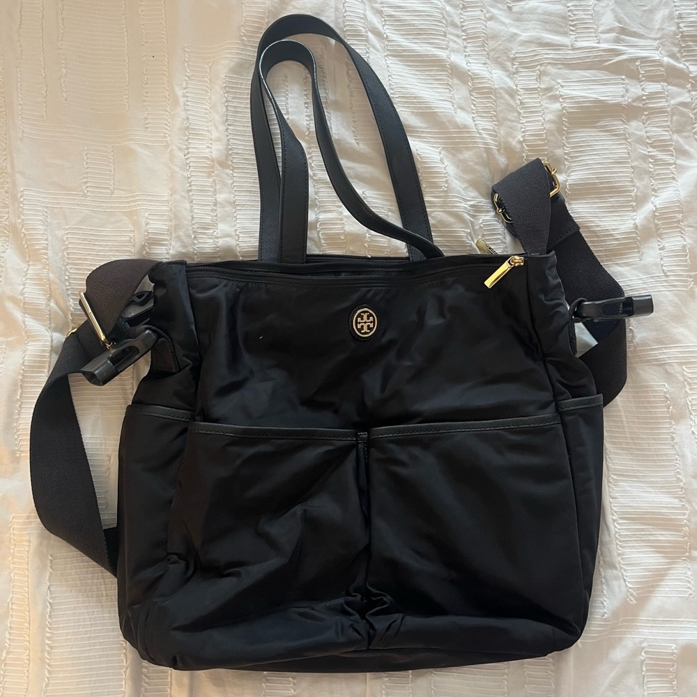 Black Tory Burch Baby Bag
